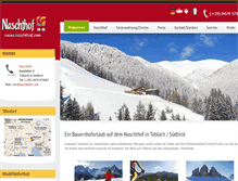 Tablet Screenshot of naschthof.com